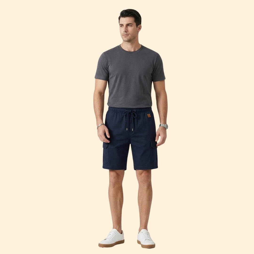 Men’s Casual Cargo Shorts with Side Pockets