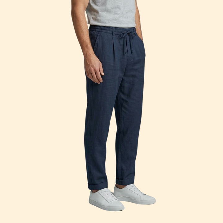 Men’s Casual Pants with Adjustable Waistband