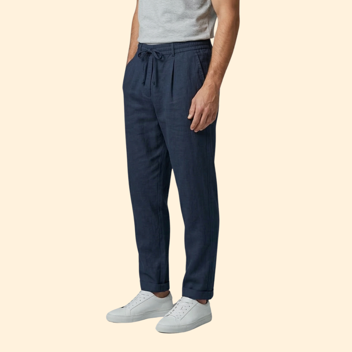 Men’s Casual Pants with Adjustable Waistband