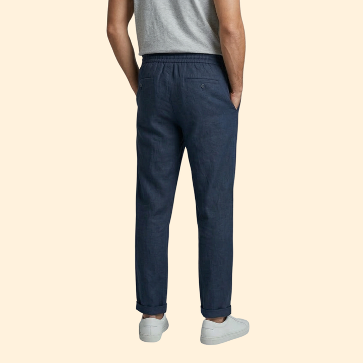 Men’s Casual Pants with Adjustable Waistband