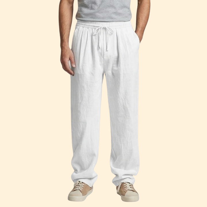 Men’s Casual Pants with Adjustable Waistband