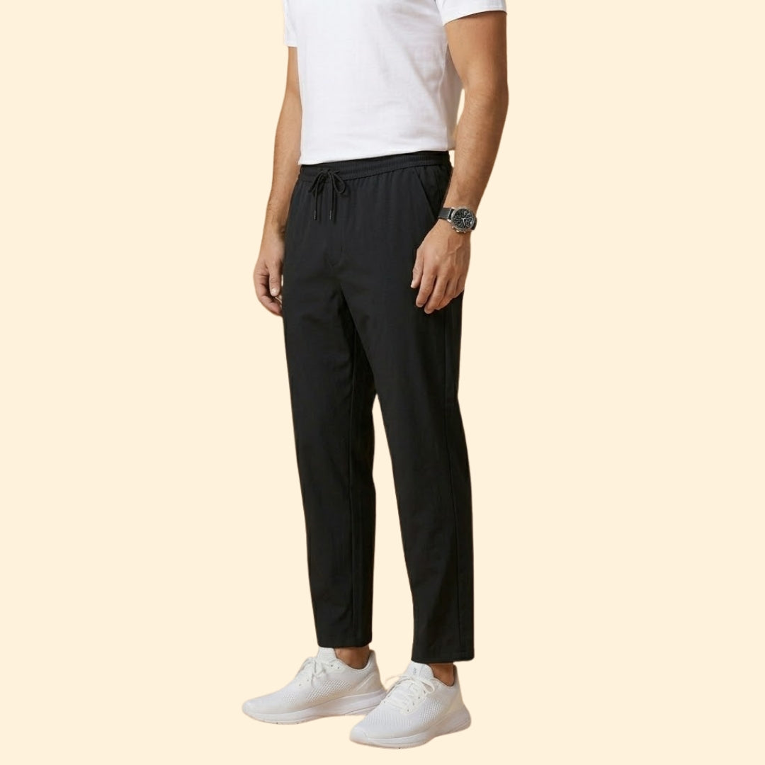 Men’s Casual Pants with Cropped Length