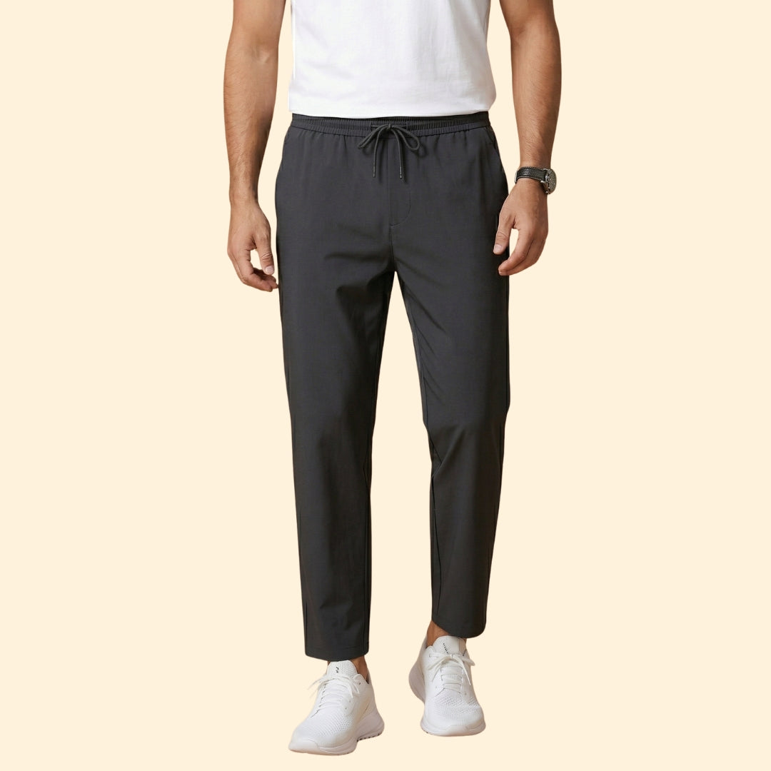 Men’s Casual Pants with Cropped Length