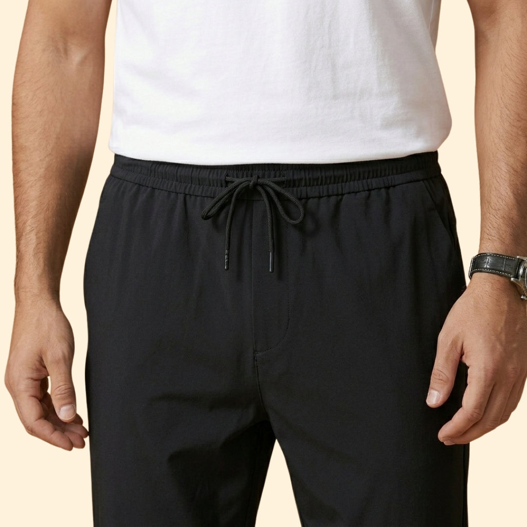 Men’s Casual Pants with Cropped Length