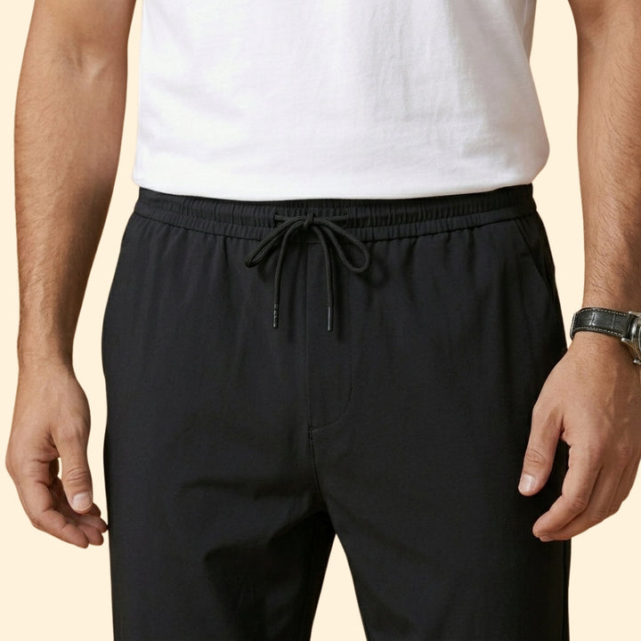 Men’s Casual Pants with Cropped Length