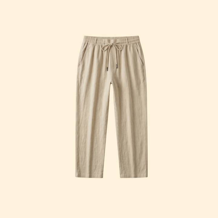 Men’s Casual Pants with Elastic Waistband