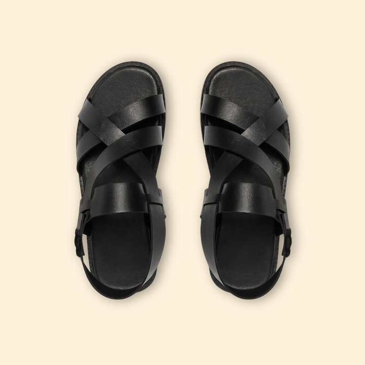 Men’s Casual Sandals with Adjustable Heel Strap