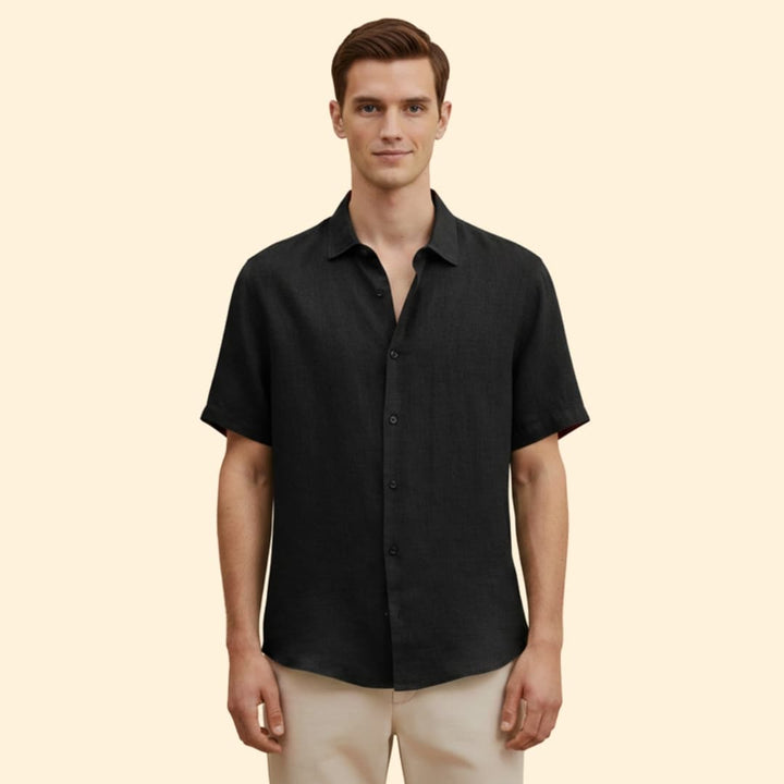 Men’s Casual Shirt with Button Down Front
