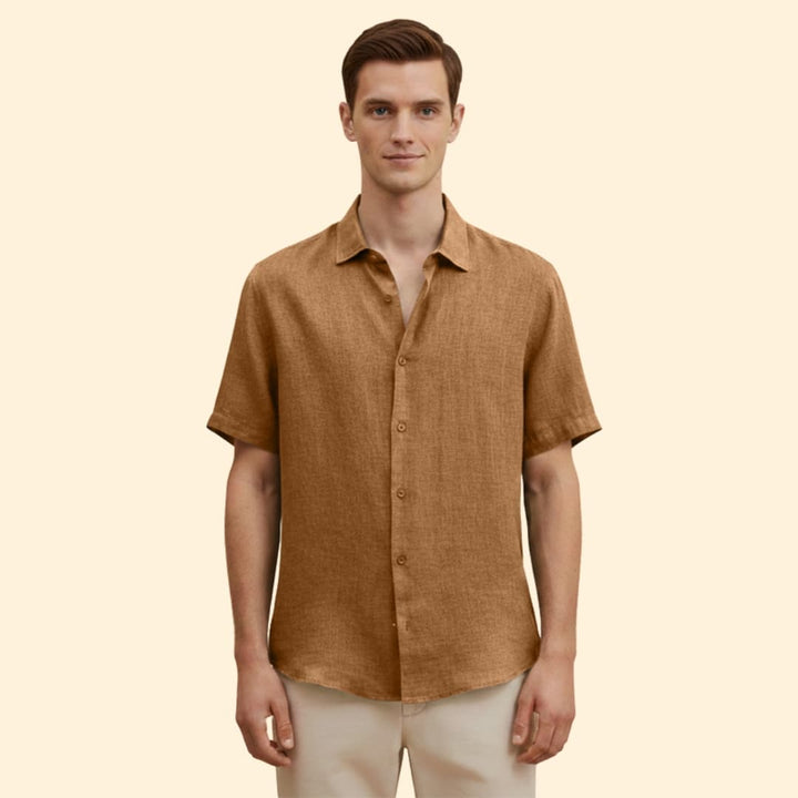 Men’s Casual Shirt with Button Down Front
