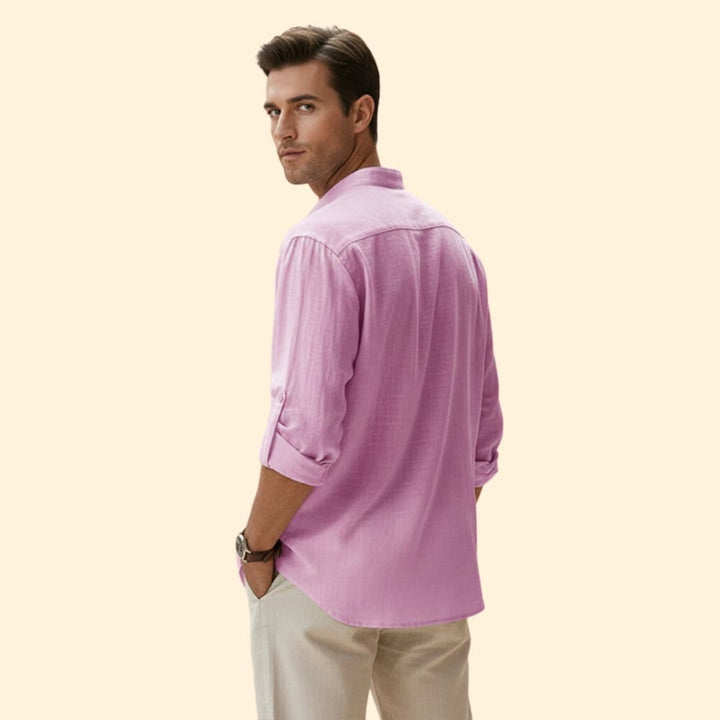 Men's Casual Shirt with Long Sleeves