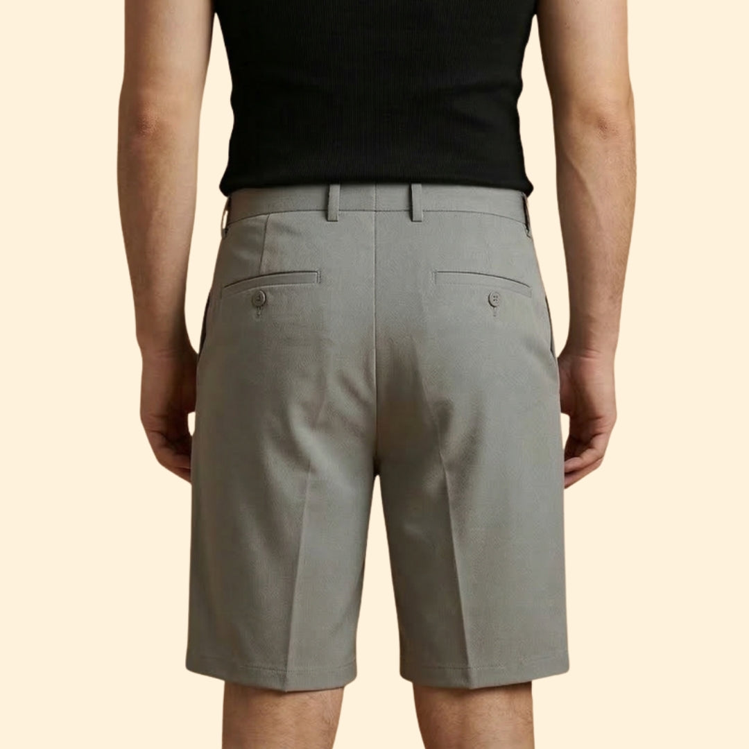Men’s Casual Shorts with Belted Waist