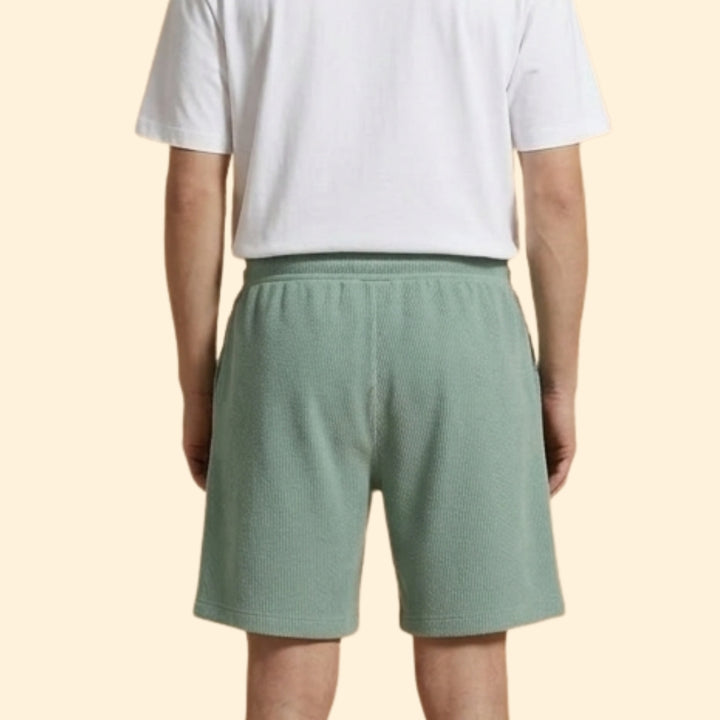 Men's Casual Shorts with Elastic Waist