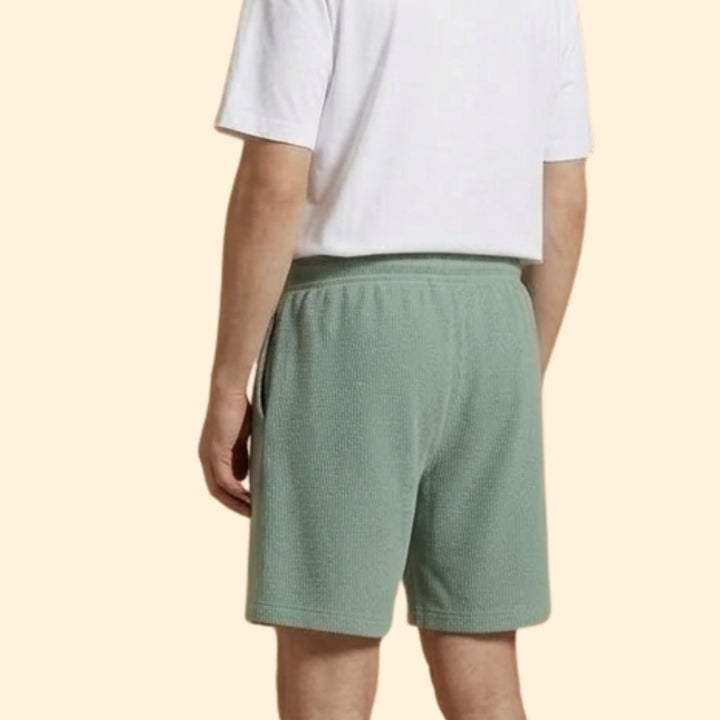 Men's Casual Shorts with Elastic Waist