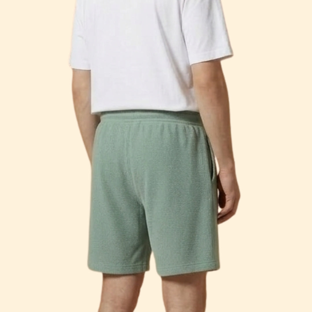 Men's Casual Shorts with Elastic Waist