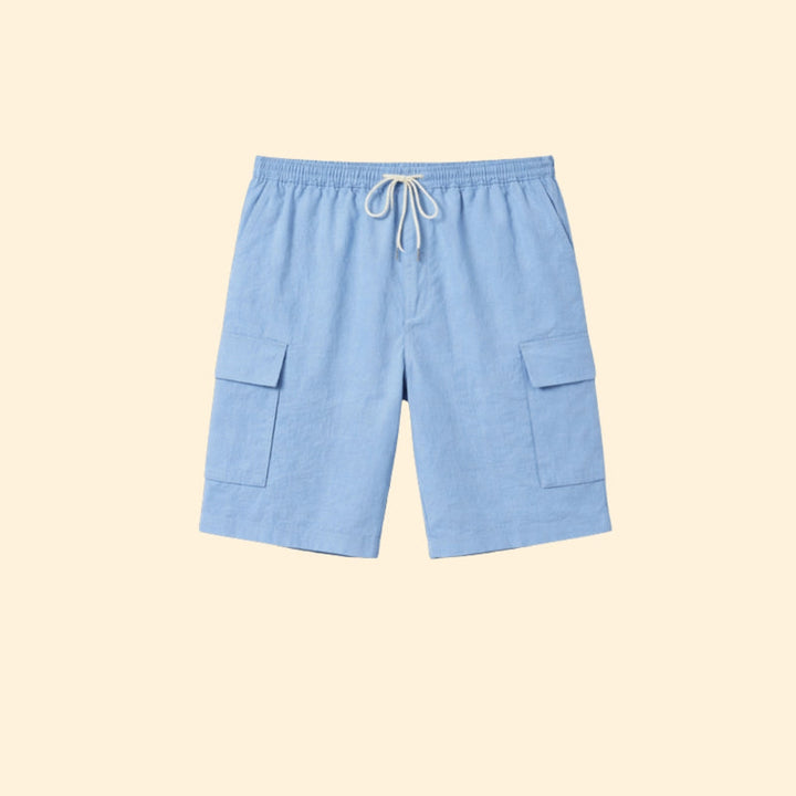 Men's Casual Shorts with Elastic Waistband
