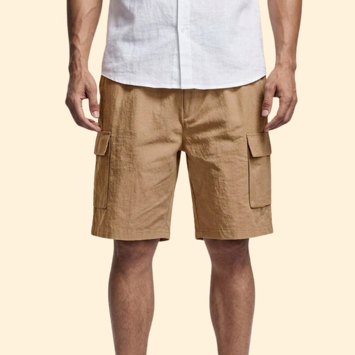 Men's Casual Shorts with Elastic Waistband