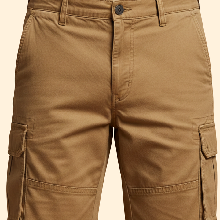 Men’s Casual Shorts with Side Cargo Pockets