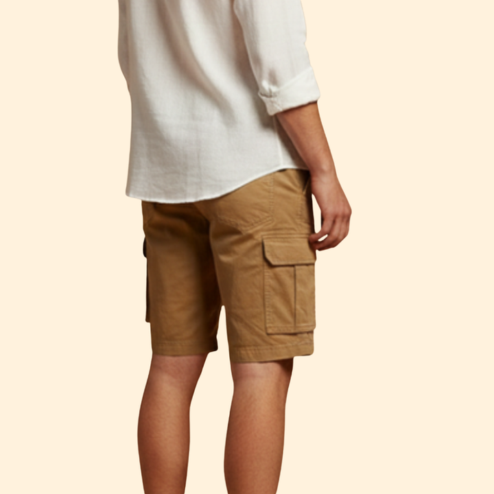 Men’s Casual Shorts with Side Cargo Pockets