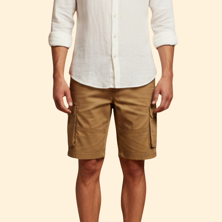 Men’s Casual Shorts with Side Cargo Pockets