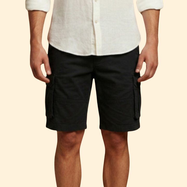 Men’s Casual Shorts with Side Cargo Pockets