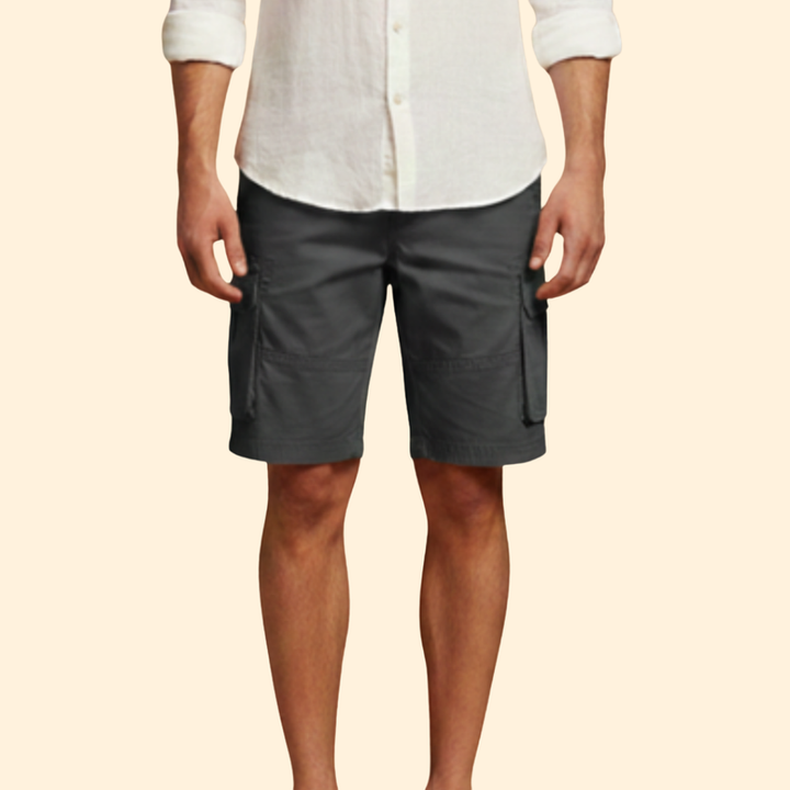 Men’s Casual Shorts with Side Cargo Pockets