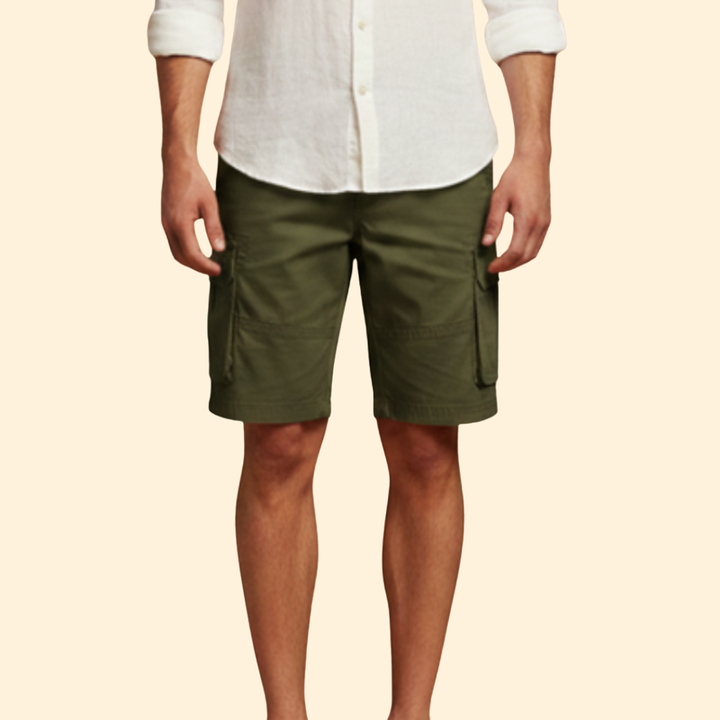 Men’s Casual Shorts with Side Cargo Pockets
