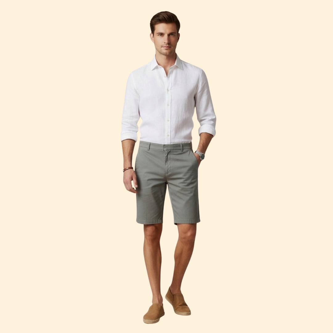 Men’s Casual Shorts with Side Pockets