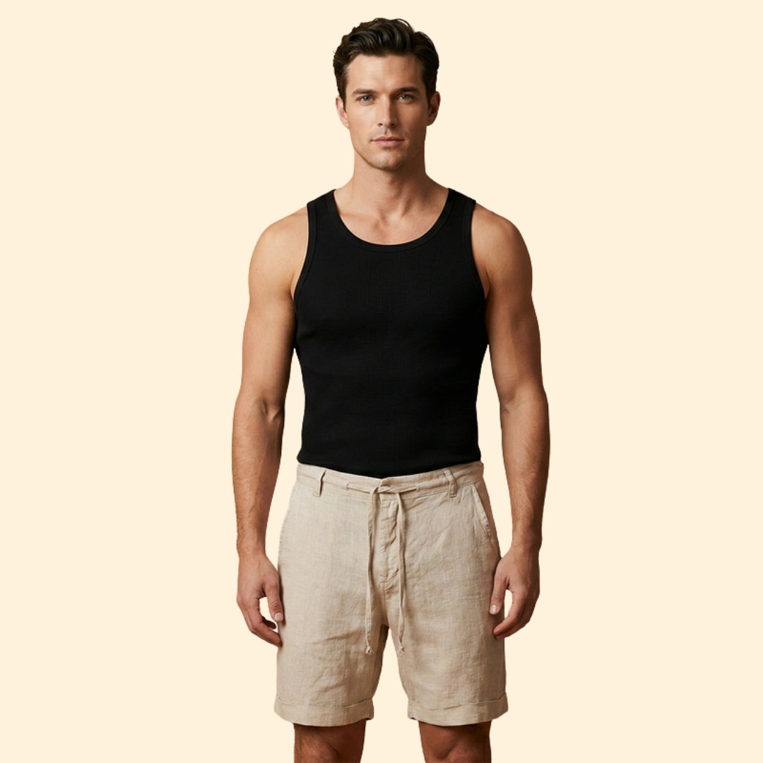 Men's Casual Shorts with Side Pockets