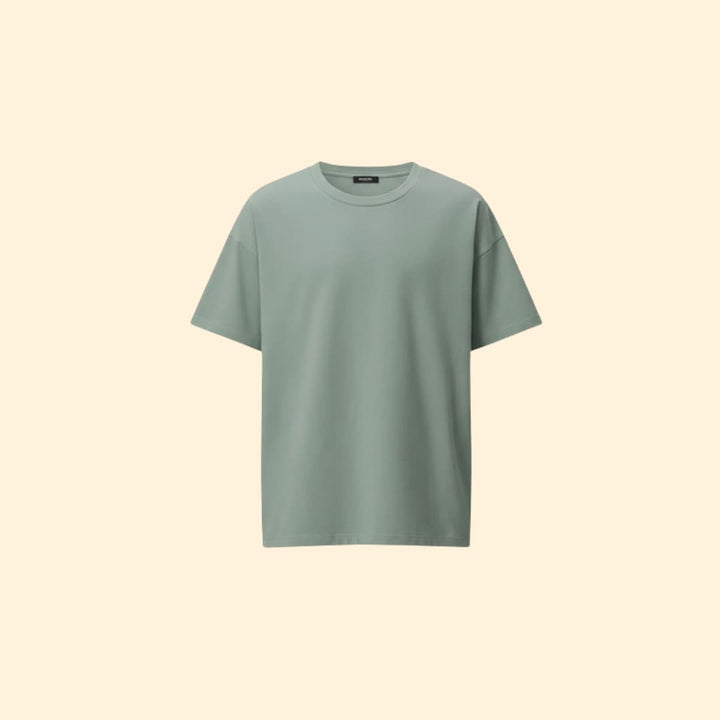 Men’s Casual T-shirt with Boxy Cut