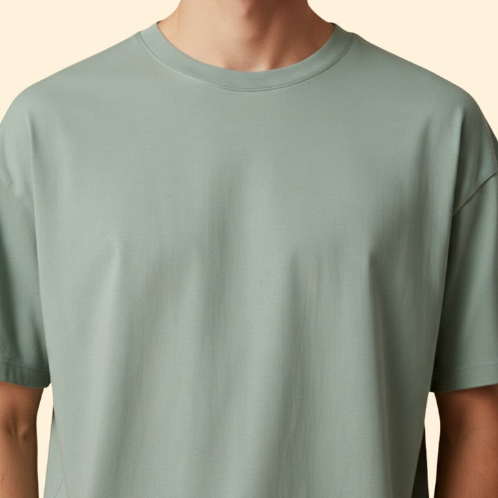 Men’s Casual T-shirt with Boxy Cut
