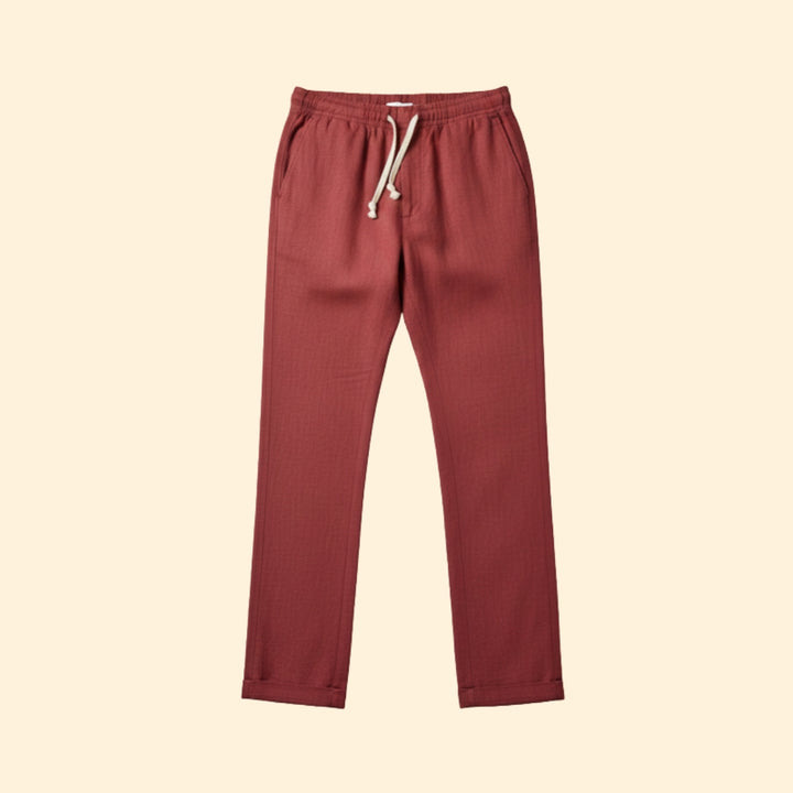 Men’s Casual Trousers with Elastic Waistband