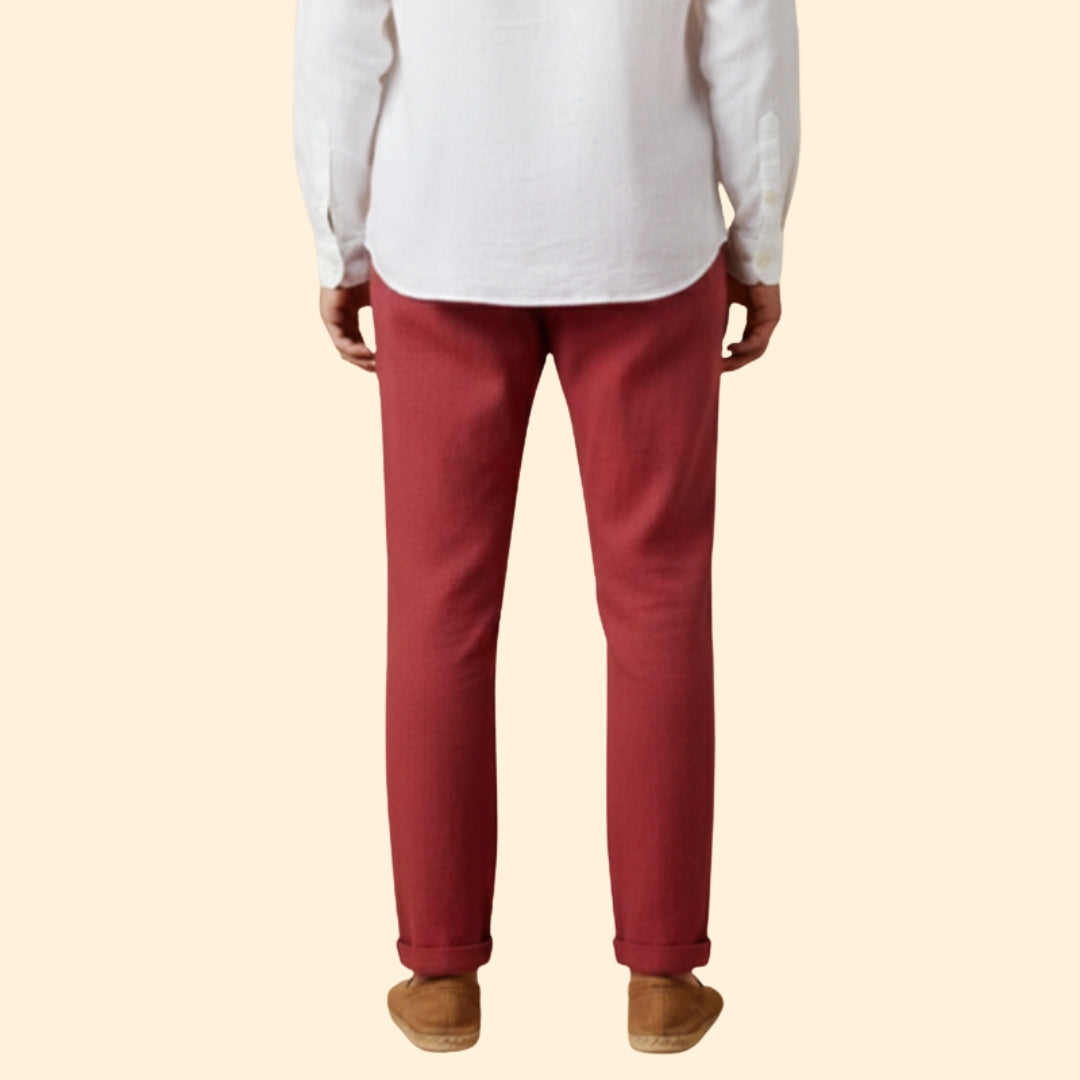 Men’s Casual Trousers with Elastic Waistband