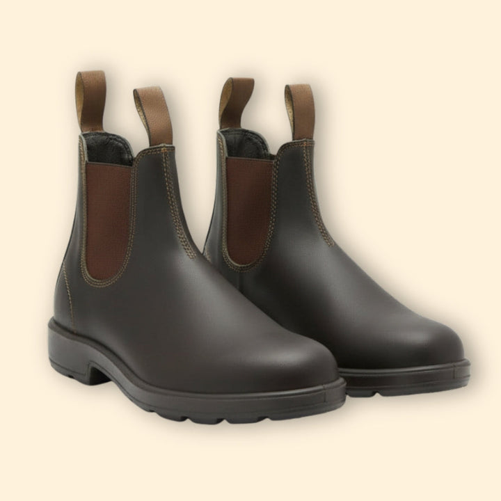 Men’s Chelsea Boots with Elastic Sides