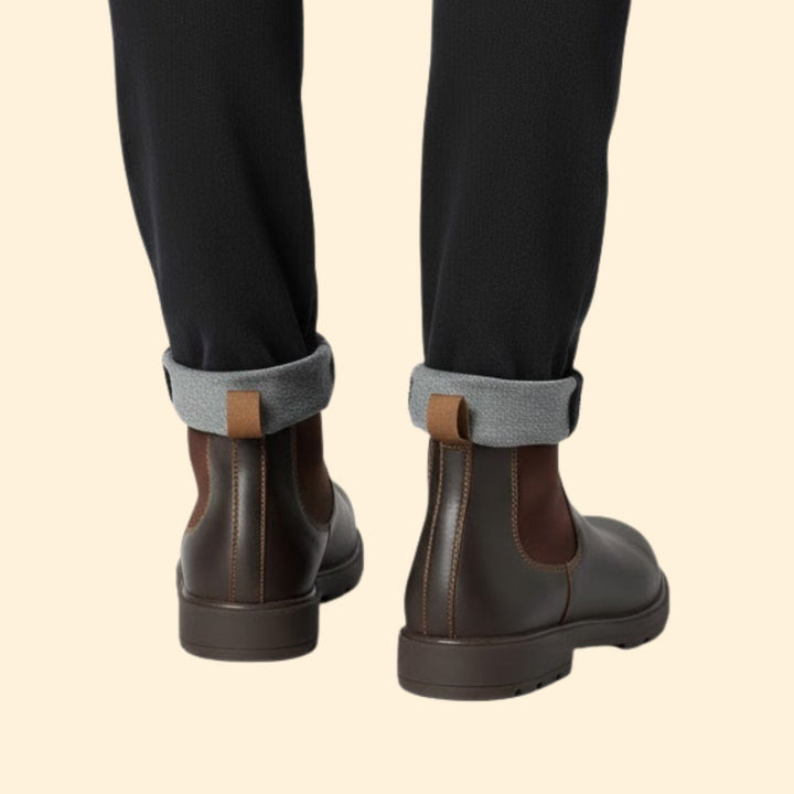 Men’s Chelsea Boots with Elastic Sides