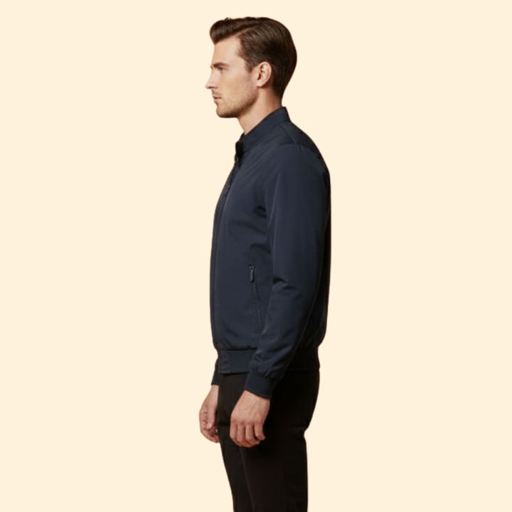 Men’s Jacket with Stand Collar