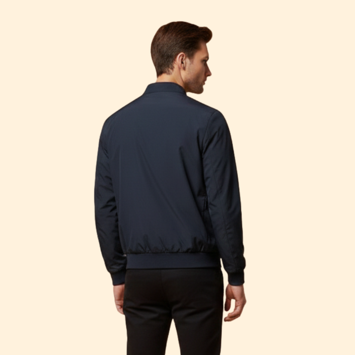 Men’s Jacket with Stand Collar