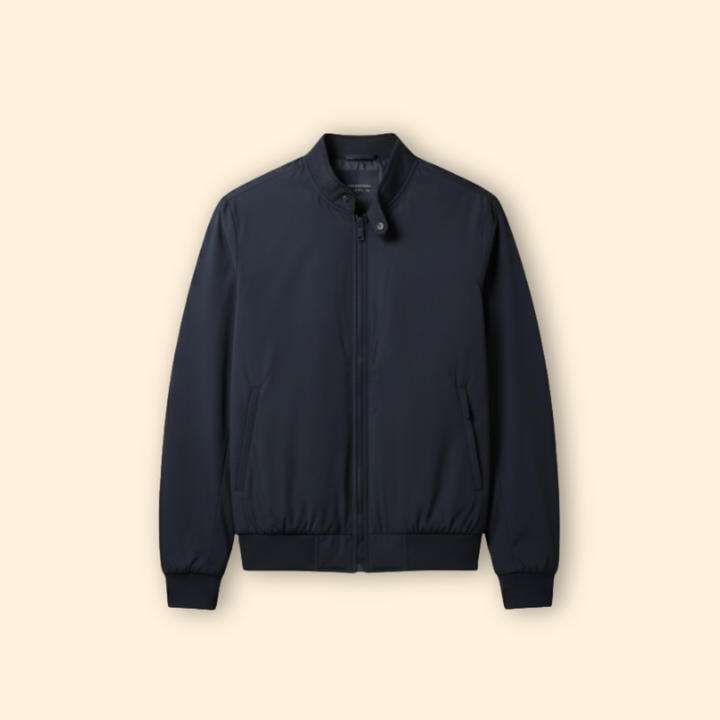 Men’s Jacket with Stand Collar