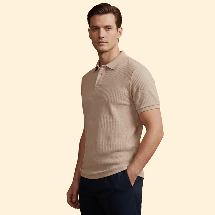 Tommy Men’s Classic Polo Shirt with Short Sleeves