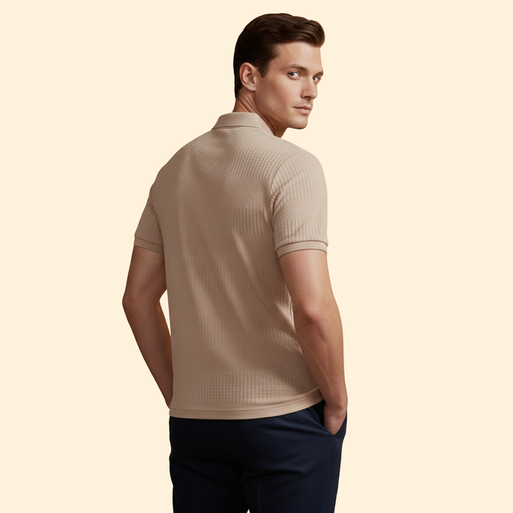Tommy Men’s Classic Polo Shirt with Short Sleeves