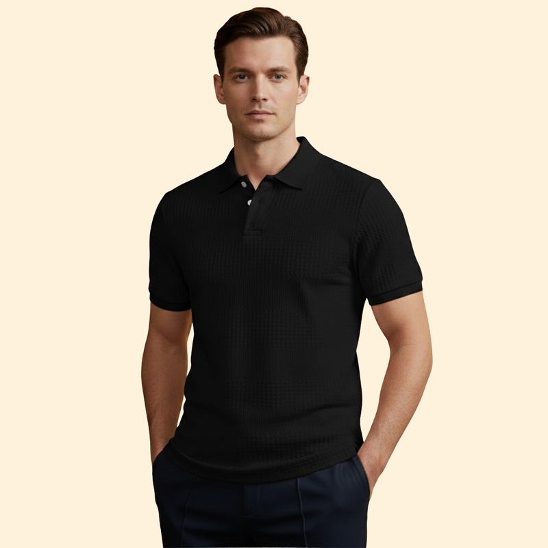 Tommy Men’s Classic Polo Shirt with Short Sleeves