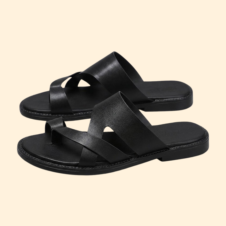 Men's Crisscross Strap Sandals