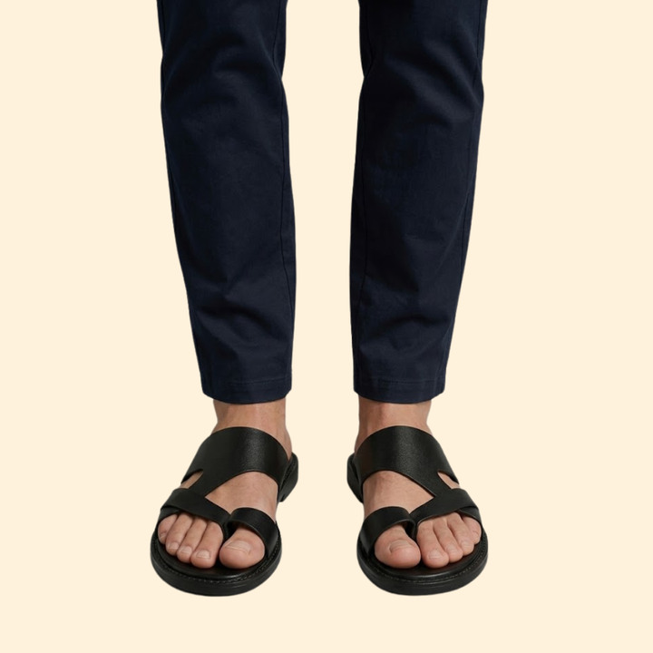 Men's Crisscross Strap Sandals