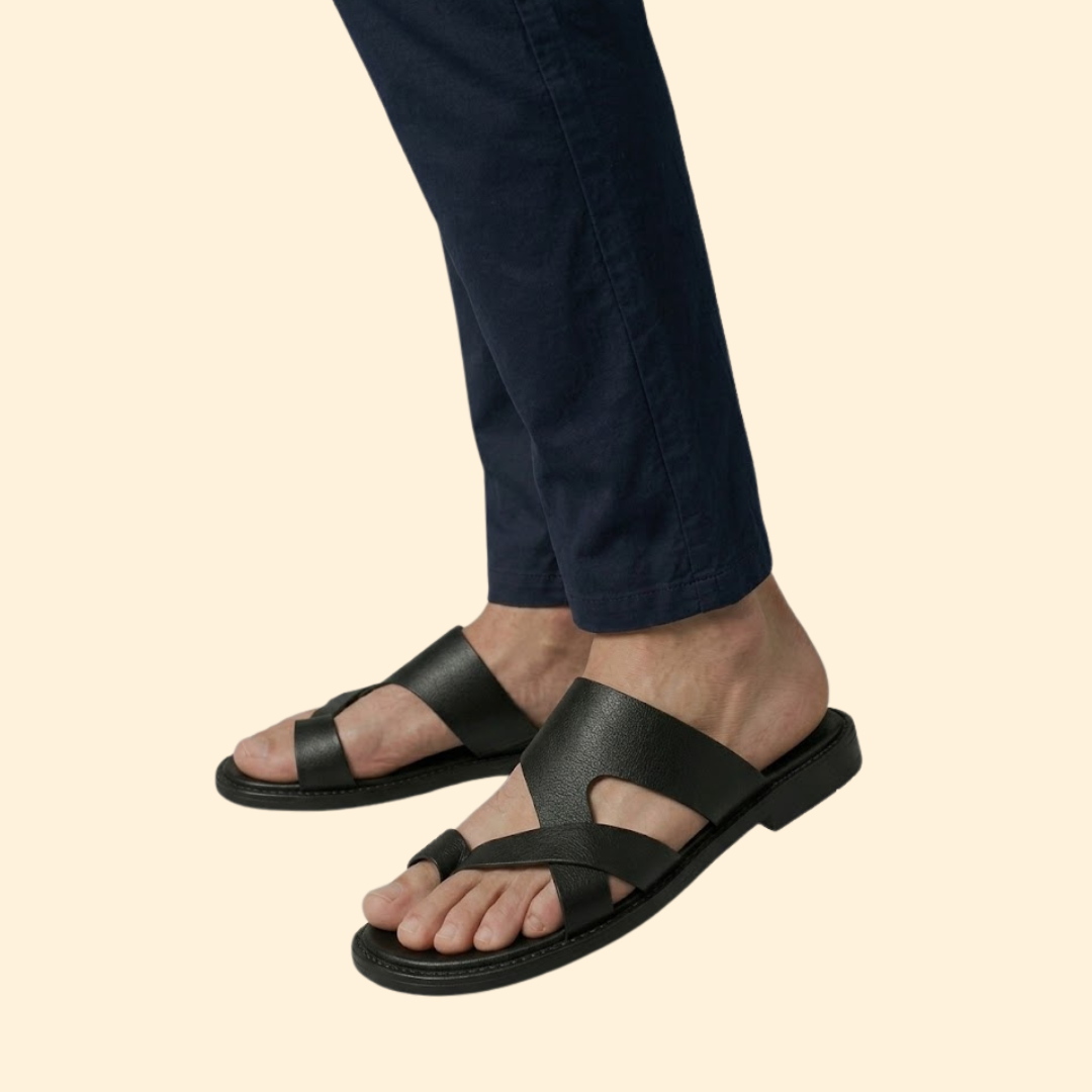 Men's Crisscross Strap Sandals