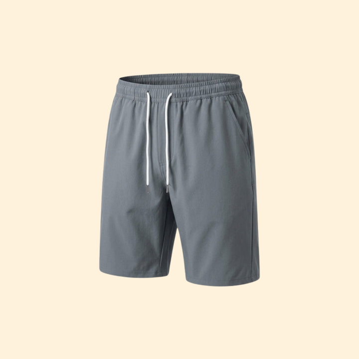 Men's Drawstring Shorts with Side Pockets