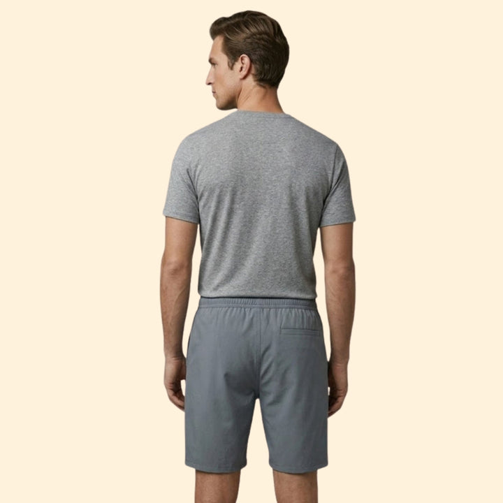 Men's Drawstring Shorts with Side Pockets