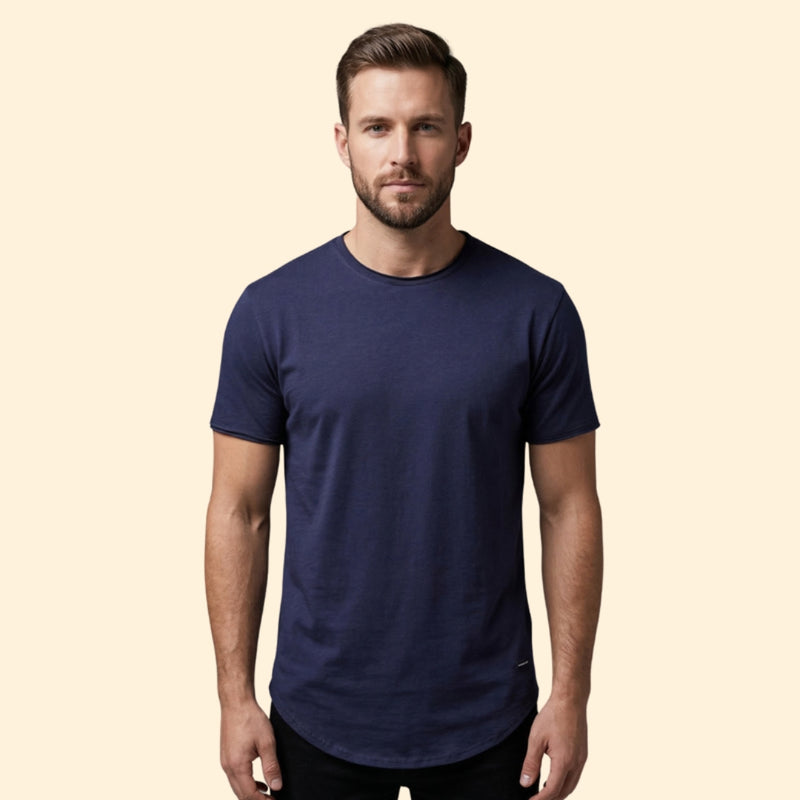 Men's Essential Soft Touch Round Neck T-Shirt
