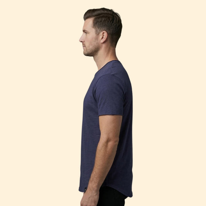 Men's Essential Soft Touch Round Neck T-Shirt
