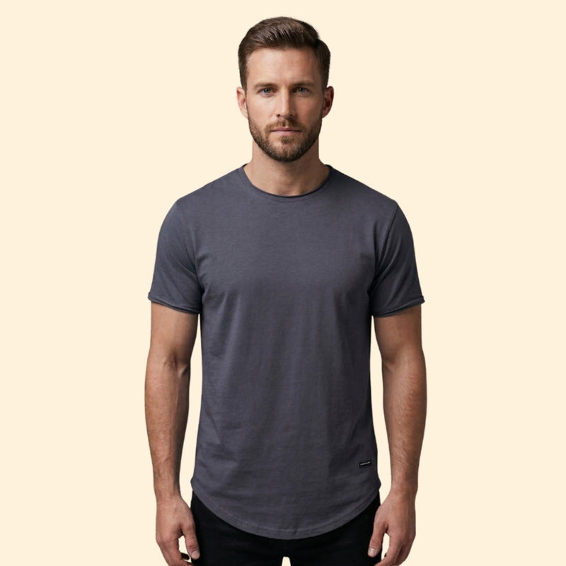 Men's Essential Soft Touch Round Neck T-Shirt