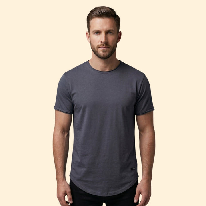Men's Essential Soft Touch Round Neck T-Shirt