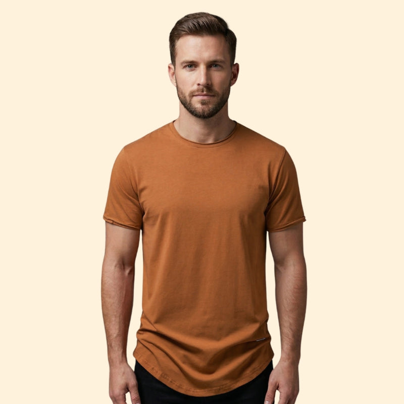 Men's Essential Soft Touch Round Neck T-Shirt